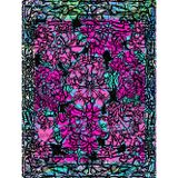Intricate Escapes, Magenta And Turquoise, Star-Detailed Page, 8x11, Hardcover Journal, Art Pad, Sketchbook, Drawing Book: Made With Hand-Drawn And ... By: Artist Mary Elisabeth Linder @ MaryEMade