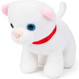 InTrio Peluş Kedi Oyuncak 15 cm | Yumuşak Peluş - Beyaz
