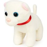 InTrio Peluş Kedi Oyuncak 15 cm | Yumuşak Peluş - Krem