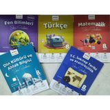 İntro Intro 8.sınıf 2026 T.c. Inkılap+Fen+Matematik+Türkçe+Din Soru Bankası 5 Li Set