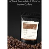 İnülin Ve Bromelain Coffee Türk Kahvesi 100 Gr. Karahindiba & Bromelain & Matcha Detox Form Kahvesi