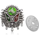 Inure Jewelry Gümüş Osmanlı Devlet Arması Rozet