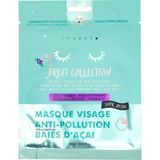 Inuwet Acai Çileği Detoks Etkili Biyoselüloz Yüz Maskesi - 30 ML