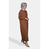 Invee Elbise 5747 Toprak - Standart