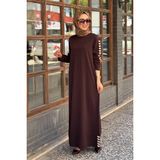 Invee Elbise 7066 Kahve - 2