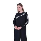 İnvee Güldalı Triko Tunik Siyah 6849