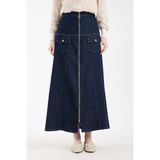 Invee Kargo Zip Kot Etek Navy - 2