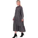 Invee Kot Elbise 7162 Siyah