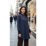 Invee Modal Kumaş Tunik 7254 Lacivert