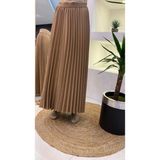 Invee Pliseli Etek Camel 6998 - 2