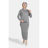İNVEE Tunik 5879 Gri - Standart