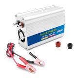 İnverter 12V 220V Çevirici, Araç İçi Güç Dönüştürücü Oto Adaptör, Solar Akü Bağlantılı Çift Voltaj Korumalı Alüminyum Kasa Modifiye Sinüs İnvertör