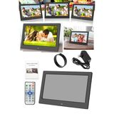 Invıcta Dijital Fotoğraf Çerçevesi ve Video Hatıra Oynatıcı LCD 7inch' Ekran - Uzaktan Kumandalı,Video,MP3,Ayarlanbilir Açılıp Kapanma Zamanlaması,Türkçe Dil