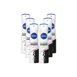 Invisible Black&White Clear Kadın Sprey Deodorant 150 Ml*6'Lı