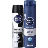 İnvisible Black&white Orginal Erkek Deosprey 150ml Tıraş Jeli Koruyucu Ve Bakım Için 200 ml