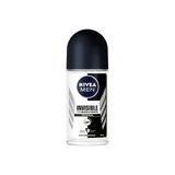 Invisible Black&White Power Roll-On Deodorant 50Ml Erkek