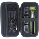 INVODA Philips Norelco Oneblade tıraş makinesi kılıfı, duşa dayanıklı, vücut kılı kesme makinesi ve bakım makinesi, erkekler için saklama kutusu, EVA koruyucu tıraş makinesi, sert kılıf