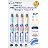 INVOKER Ultra Soft 9480 Hassas Diş Fırçası Ultra Yumuşak Diş Fırçası Hassas Diş ve Diş Etleri İçin Özel Diş Fırçası
