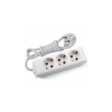 inwatt 10 Metre Üçlü Priz Uzatma Kablosu, 3x2.5 mm, Çocuk Korumalı, Gri