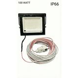 İnwatt 100 Watt Led Projektör Seyyar 40 Metre Dış Mekana Uygun Sıvıya Dayanıklı
