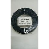 İnwatt 2.5 Mm Siyah Nya Kablo 100 Metre Tam Kesit Tesisat Kablosu