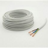 İnwatt 20 Metre Cca Ttr Elektrik Uzatma Kablosu 3X2.5 Çok Telli Beyaz