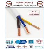İnwatt 3X2.5 Ttr Elektrik Kablosu - Uzatma Ara Kablo - 50 Metre