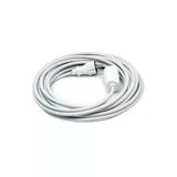İnwatt 4 Metre Tekli Beyaz Renk 3X2,5 Mm Cca Ttr Topraklı Seyyar Elektrik Kablosu