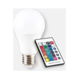 inwatt Ct-4058 Uzaktan Kumandalı RGB Renk Değiştiren E27 Duylu LED Ampul, 9W, Beyaz
