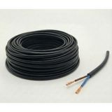 İNWATT Genel 25 Metre 2x1.5 Cca Ttr Elektrik Uzatma Kablosu Çok Telli Siyah