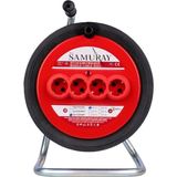 İNWATT Seyyar Makaralı Uzatma Kablosu 3x2,5mm 50 mt - 32550 - Çok Renkli