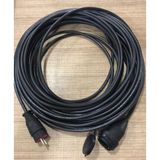 İNWATT Tekli Seyyar Uzatma Çim Biçme Makine Kablosu Kauçuklu Fiş 10 Metre - Çok Renkli