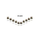 Inwells (10 ADET) Mini Role 12v, 5 Uçlu, 40 A, Far, Korna, Fan, Lpg Rolesi (011010)