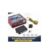 Inwells 22mm Sesli Park Sensörü 4 Lü Gri Geri Vites Park Destek Sistemi Araç Park Sensörü Seti
