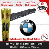 Inwells Bmw 3 E36 Hybrid 1991-1998 Silecek Takımı