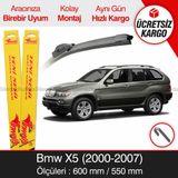 Inwells Bmw X5 E53 2000-2007 Muz Silecek Takımı