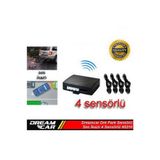 Inwells Drk Park Sensörü Ses İkazlı 4 Sensörlü 65210 INW026001siyah