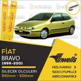 Inwells Fiat Bravo 1996-2001 Ön Muz Silecek Takımı