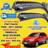 Inwells Fiat Palio 1998-2011 Muz Silecek Takımı