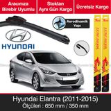 Inwells Hyundai Elantra 2011-2015 Muz Silecek Takımı