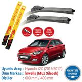 Inwells Hyundai İ20 2015-2017 Muz Silecek Takımı