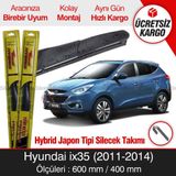 Inwells Hyundai İX35 Hybrid 2011-2014 Silecek Takımı