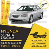 Inwells Hyundai Sonata 2005-2010 Muz Silecek Takımı