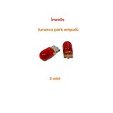 Inwells İnwells 12V 5W T10 Turuncu (Amber) 2 Adet T10 Park Ampulü