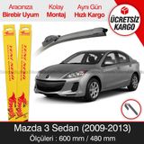 Inwells Mazda 3 Sedan 2009-2013 Muz Silecek Takımı