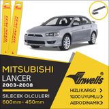 Inwells Mitsubishi Lancer 2003-2008 Ön Muz Silecek Takımı