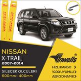 Inwells Nissan X-Trail 2007-2014 Ön Muz Silecek Takımı
