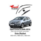 Inwells Opel Corsa D Ön Arka Silecek (2006-2014)