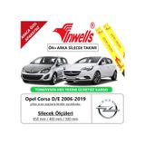 Inwells Opel Corsa D/E Ön ve Arka Silecek Takımı 2006 - 2019