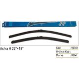 Inwells Silecek Süpürgesi (Muz) Opel Astra H (550 - 450 Mm) (1 Tk )